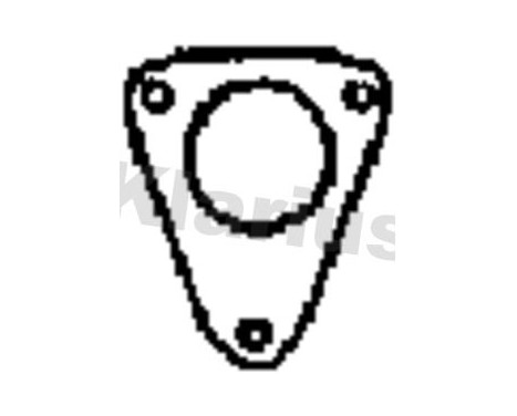 Gasket, exhaust pipe