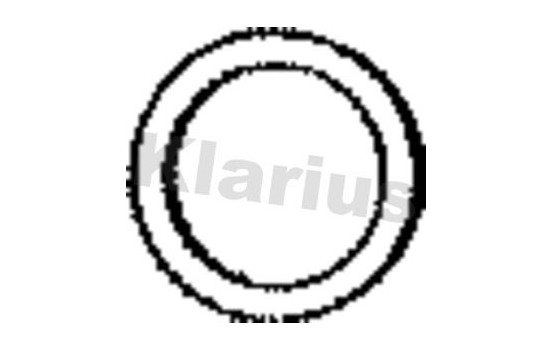 Gasket, exhaust pipe, Image 2