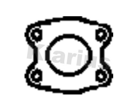 Gasket, exhaust pipe