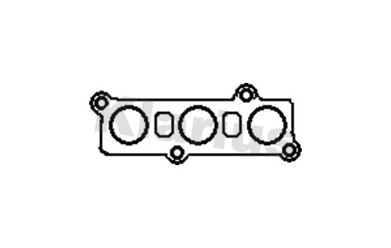Gasket, exhaust pipe, Image 2