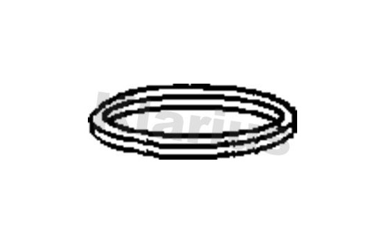 Gasket, exhaust pipe, Image 2