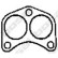 Gasket, exhaust pipe, Thumbnail 2