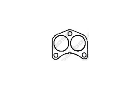 Gasket, exhaust pipe, Image 2