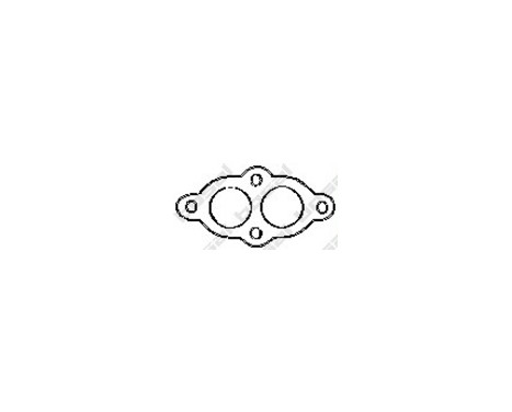 Gasket, exhaust pipe