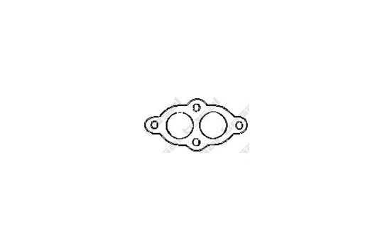 Gasket, exhaust pipe, Image 2