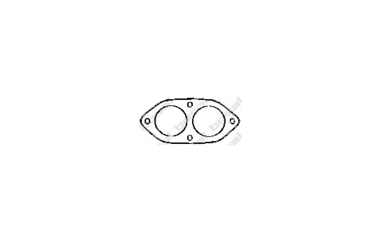 Gasket, exhaust pipe, Image 2