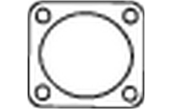 Gasket, exhaust pipe, Image 2