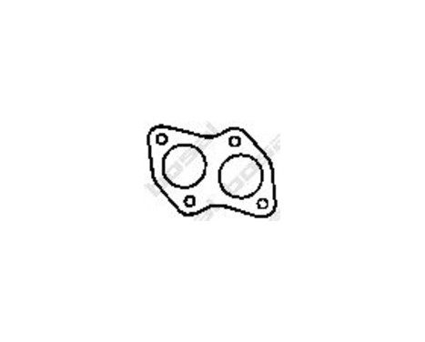 Gasket, exhaust pipe