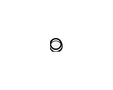Gasket, exhaust pipe, Image 2