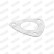 Gasket, exhaust pipe, Thumbnail 6