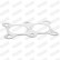Gasket, exhaust pipe, Thumbnail 6