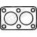 Gasket, exhaust pipe, Thumbnail 2