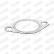 Gasket, exhaust pipe, Thumbnail 7