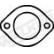 Gasket, exhaust pipe, Thumbnail 2