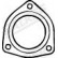 Gasket, exhaust pipe, Thumbnail 2