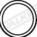 Gasket, exhaust pipe, Thumbnail 8