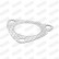 Gasket, exhaust pipe, Thumbnail 5