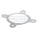 Gasket, exhaust pipe, Thumbnail 4