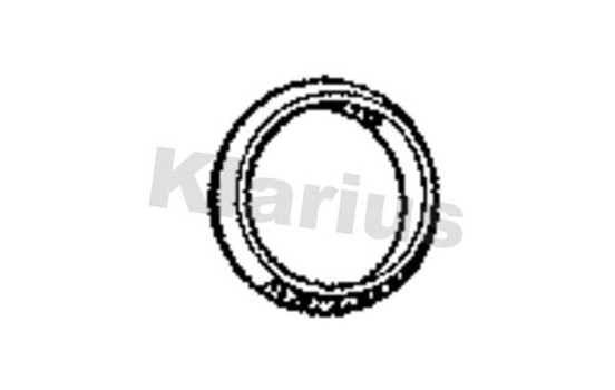 Gasket, exhaust pipe, Image 2