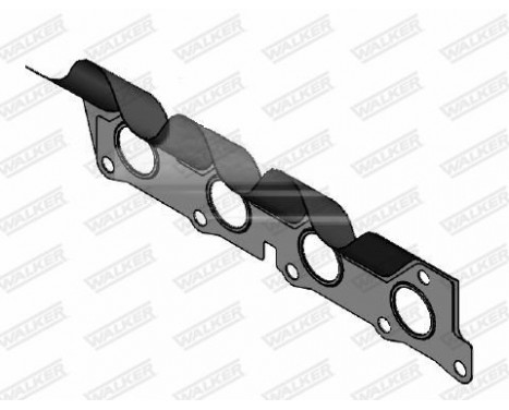 Gasket, exhaust pipe, Image 9