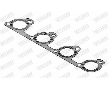 Gasket, exhaust pipe, Image 2