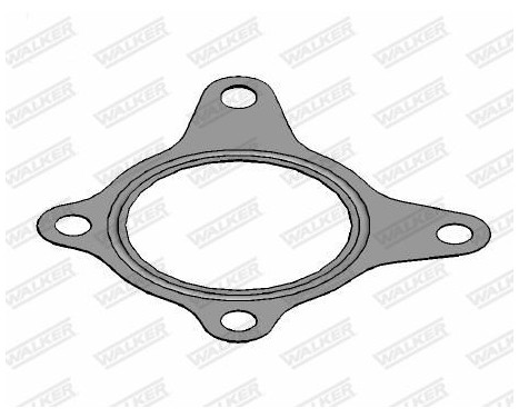 Gasket, exhaust pipe, Image 2