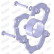Gasket, exhaust pipe, Thumbnail 2