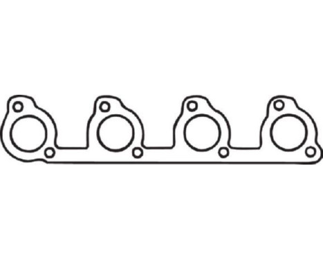 Gasket, exhaust pipe, Image 2