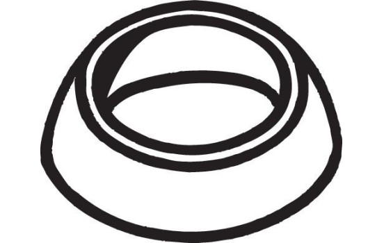 Gasket, exhaust pipe, Image 2