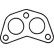 Gasket, exhaust pipe, Thumbnail 2