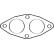 Gasket, exhaust pipe, Thumbnail 2