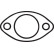 Gasket, exhaust pipe, Thumbnail 2
