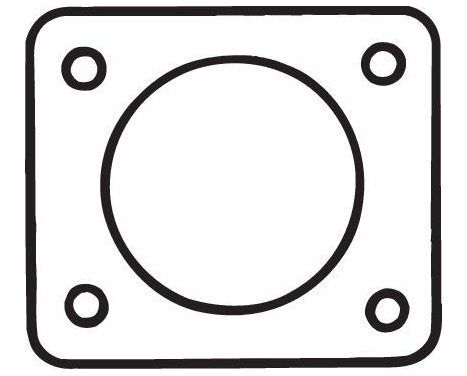 Gasket, exhaust pipe, Image 2