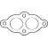 Gasket, exhaust pipe, Thumbnail 2