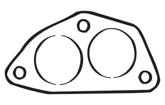 Gasket, exhaust pipe, Image 3