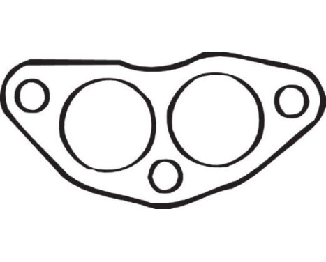 Gasket, exhaust pipe, Image 2