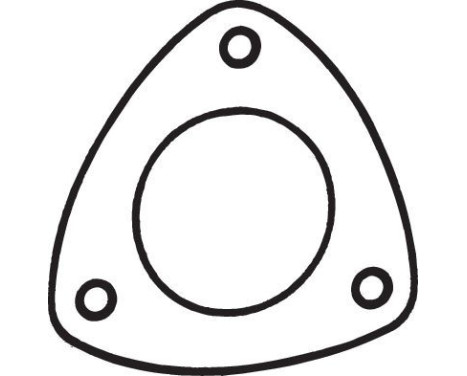 Gasket, exhaust pipe, Image 2