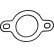 Gasket, exhaust pipe, Thumbnail 2