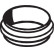 Gasket, exhaust pipe, Thumbnail 2