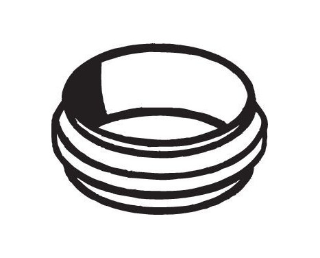 Gasket, exhaust pipe, Image 2