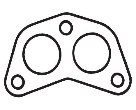 Gasket, exhaust pipe, Image 2