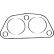 Gasket, exhaust pipe, Thumbnail 2