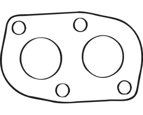 Gasket, exhaust pipe, Image 2