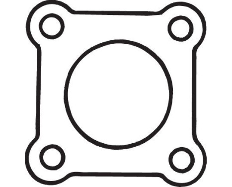 Gasket, exhaust pipe, Image 2