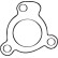 Gasket, exhaust pipe, Thumbnail 2