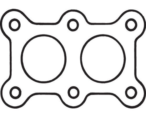 Gasket, exhaust pipe, Image 2