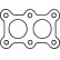 Gasket, exhaust pipe, Thumbnail 2