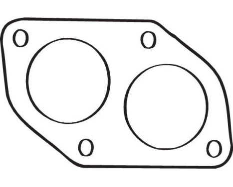 Gasket, exhaust pipe, Image 2