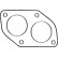 Gasket, exhaust pipe, Thumbnail 2