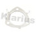 Gasket, exhaust pipe, Thumbnail 2